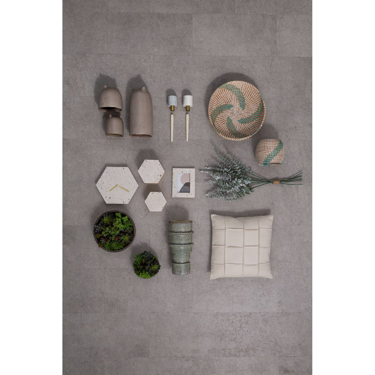 Mimo Large Terrazzo Lid Trinket Box