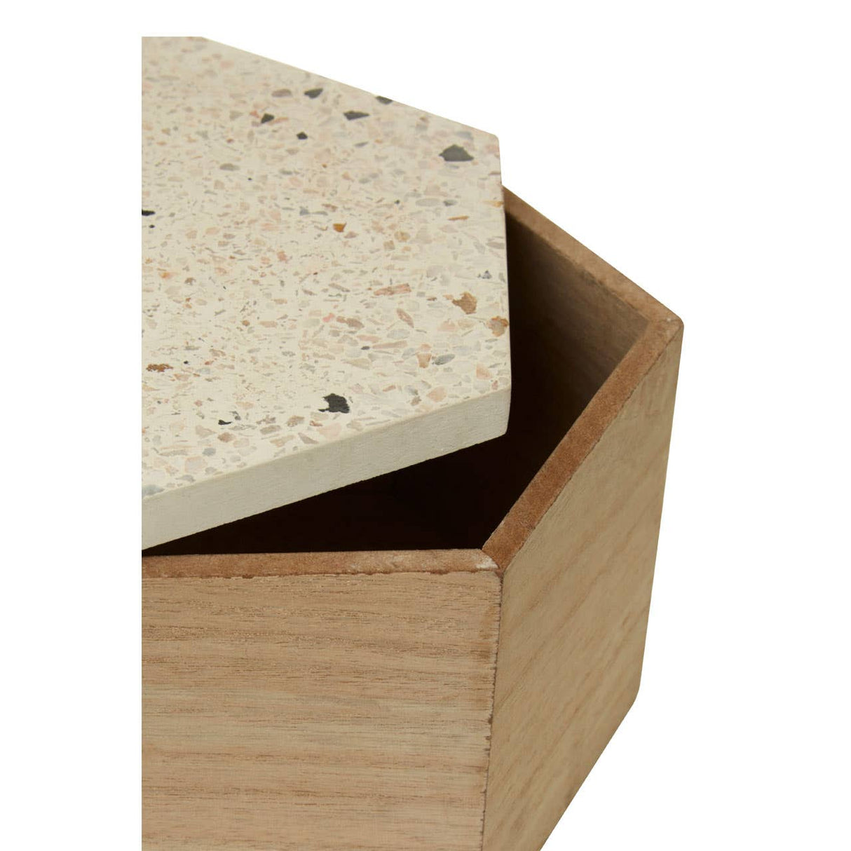 Mimo Large Terrazzo Lid Trinket Box