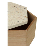 Mimo Large Terrazzo Lid Trinket Box