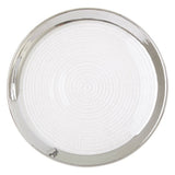 21Cm Embossed Coupe Side Plate