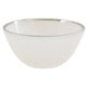 14.5Cm White Glass Bowl