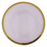 27Cm Dinner Plate With Gold Rim
