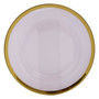 27Cm Dinner Plate With Gold Rim