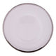 33Cm Plain Charger Plate With Silver Rim