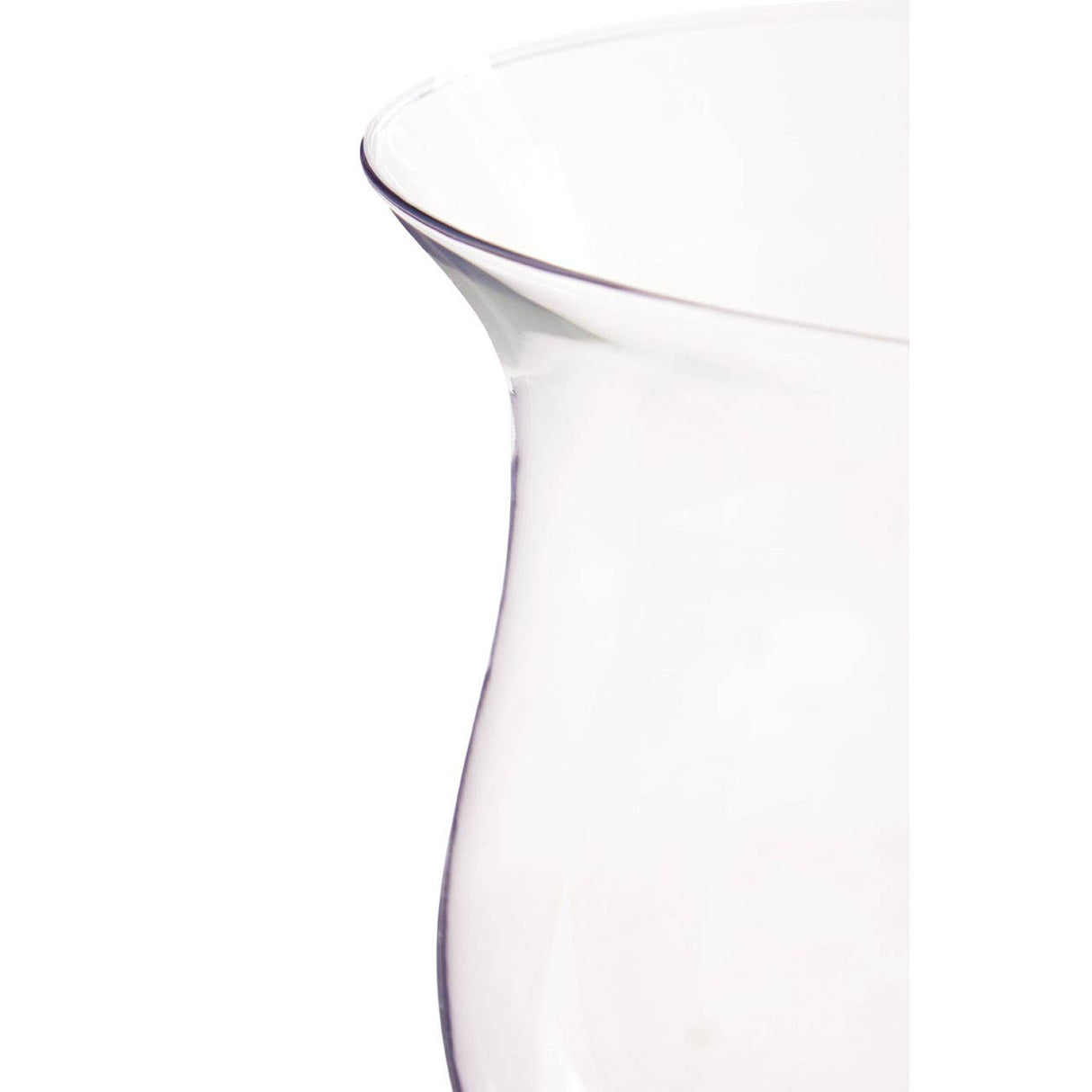Ambra Clear Glass Cognac Vase