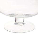 Ambra Clear Glass Cognac Vase