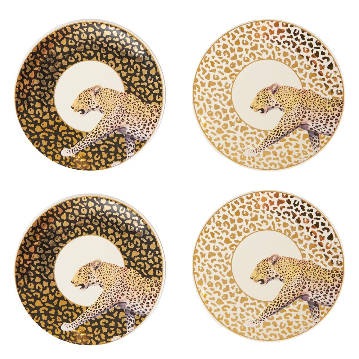London Leo Set Of Four Dish