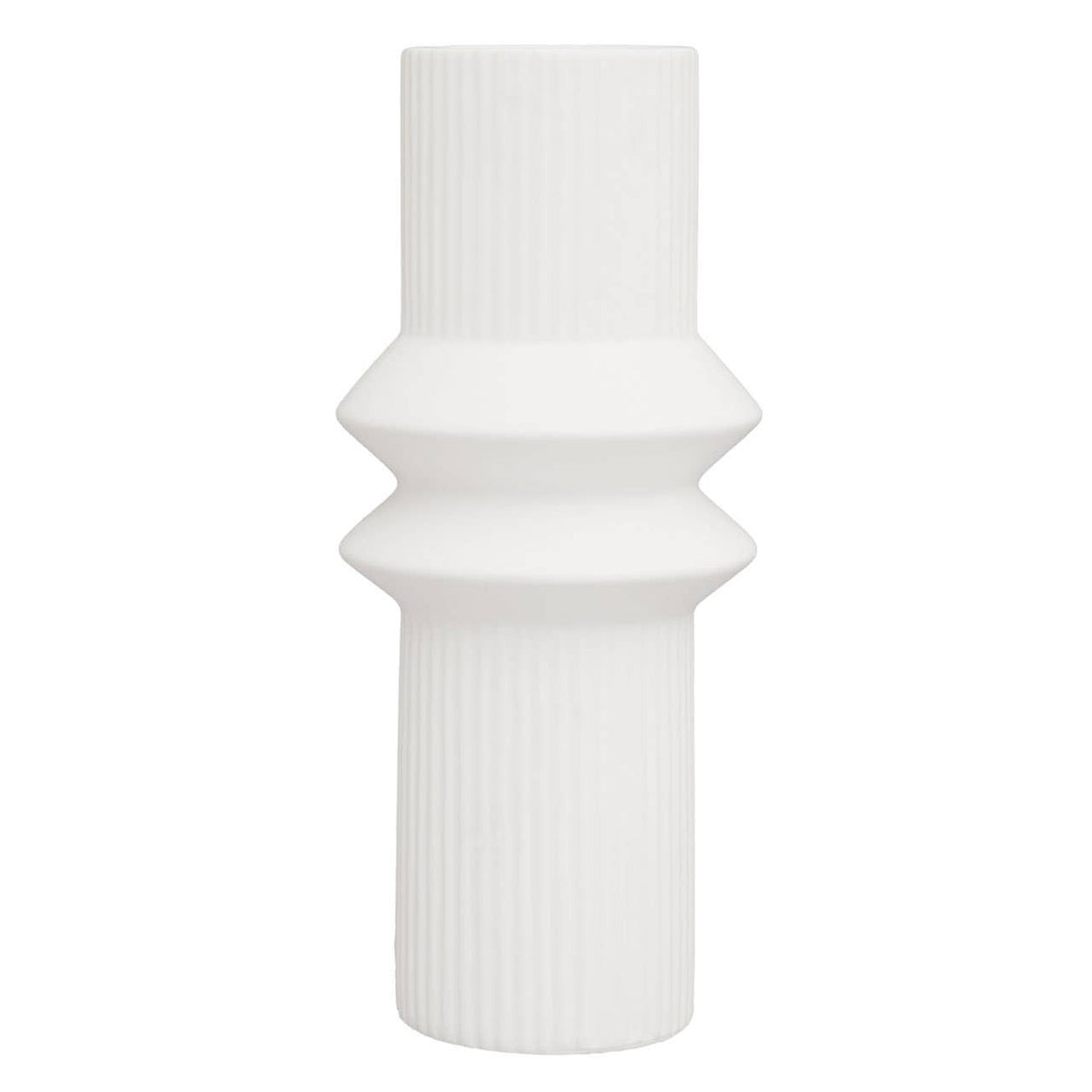 Fabia White Vase