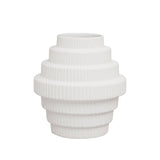 Fabia White Small Vase
