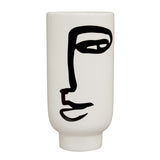 Fabia Black And White Large Vase