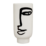 Fabia Black And White Large Vase