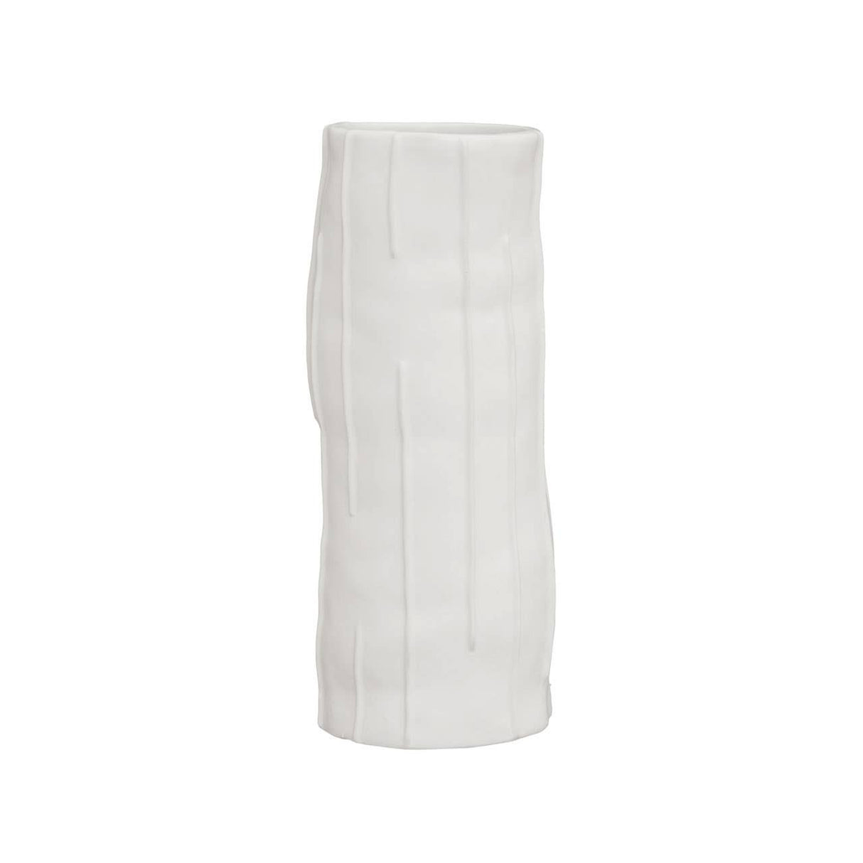 Fara White Small Vase
