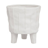 Fara White Large Planter
