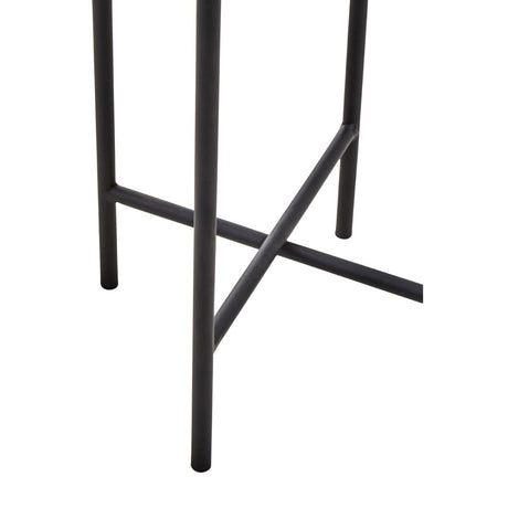 Trosa Large White And Black Floor Standing Planter