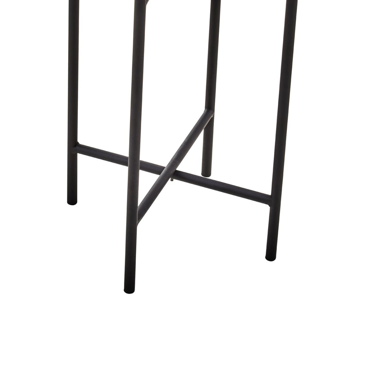 Trosa Large Grey And Black Floor Standing Planter