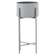 Trosa Large Grey Floor Standing Planter