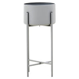 Trosa Large Grey Floor Standing Planter
