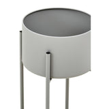 Trosa Large Grey Floor Standing Planter