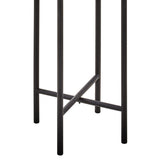 Trosa Small Grey And Black Floor Standing Planter