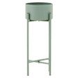Trosa Small Green Floor Standing Planter