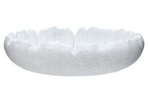 Broc White Flat Bowl