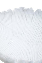 Broc White Flat Bowl
