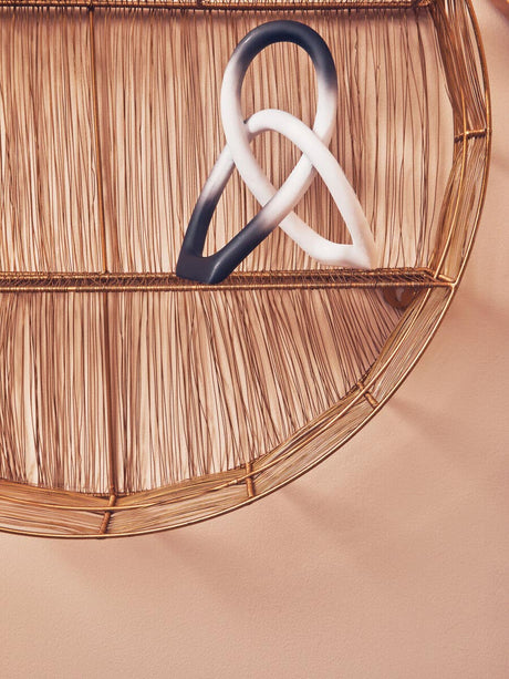 Broc Ombre Black And White Sculpture