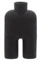 Broc Large Black Sculptured Vase