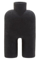 Broc Large Black Sculptured Vase