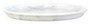 Marmore Round Marble Plate