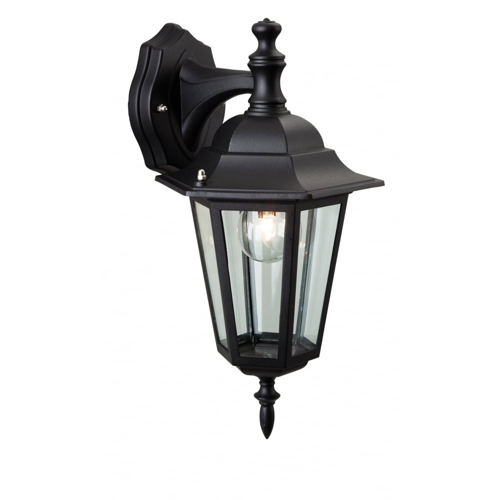 Vintage Black Coach Outdoor Wall Lantern