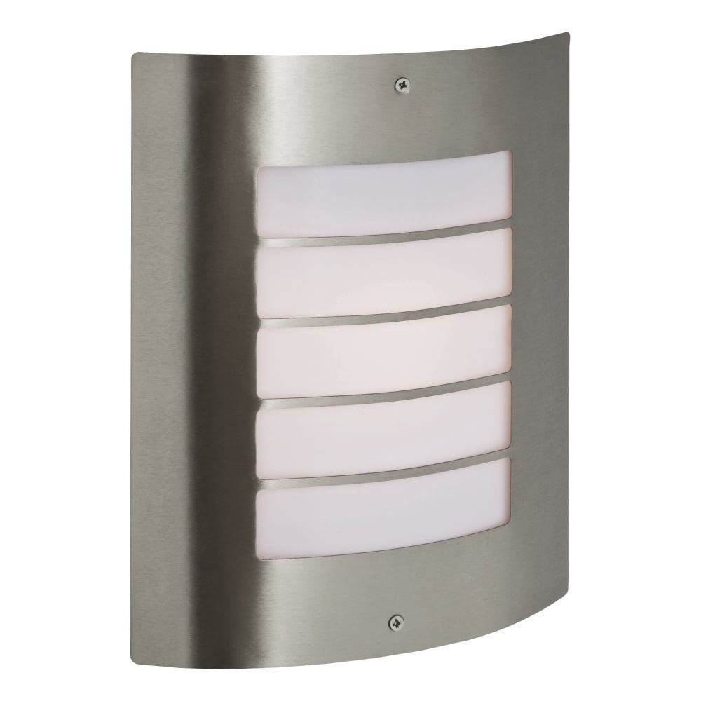 Sleek Stainless Steel Outdoor Wall Sconce