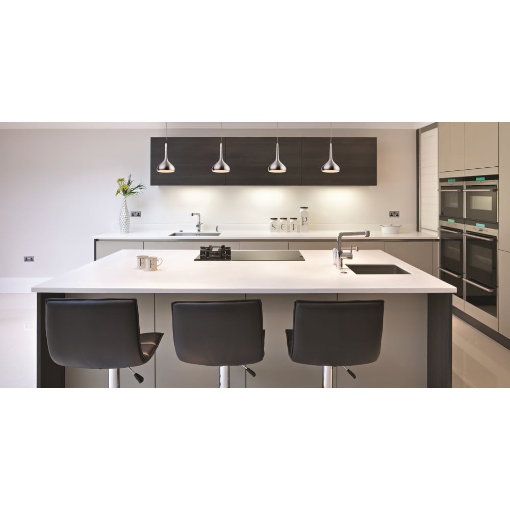 Sleek Aluminium Pendant Light with Modern LED Design