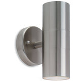 Modern Stainless Steel Dual Spotlight Outdoor Wall Light