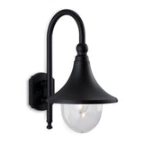 Classic Black Outdoor Lantern Wall Light