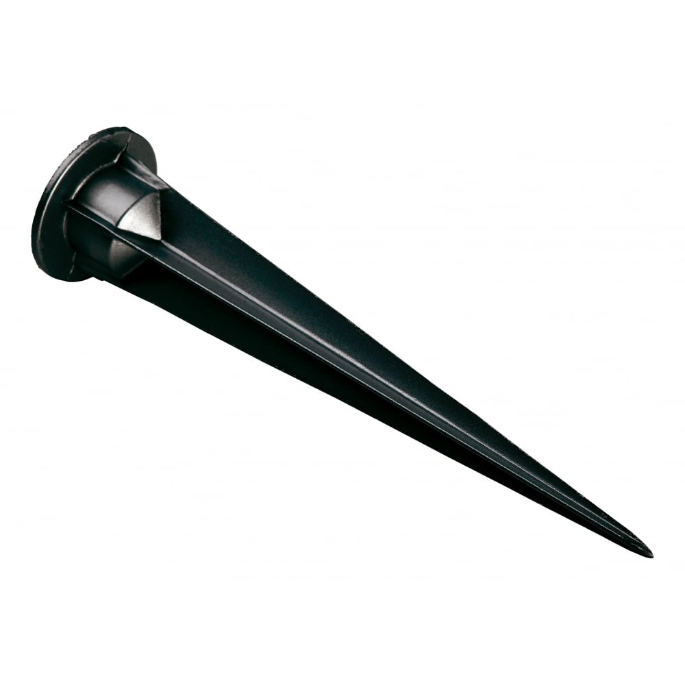 Modern Black LED Garden Spike Light with Cool White Illumination
