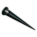 Modern Black LED Garden Spike Light with Cool White Illumination