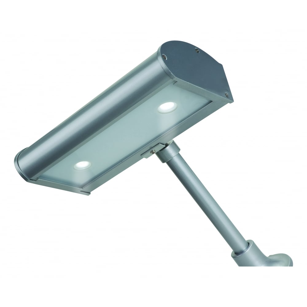 Contemporary Silver LED Sign Light for Showcasing Displays