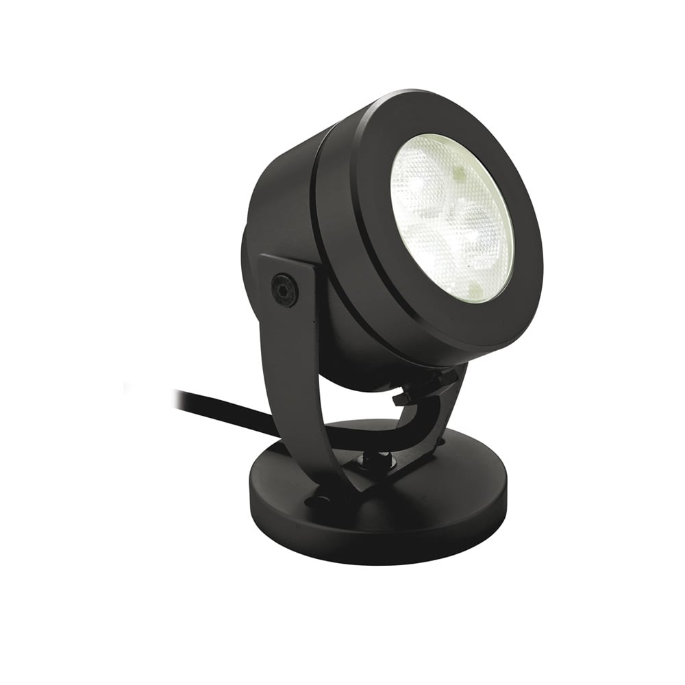 Elegant Black LED Pond Spotlight - Showcase Series Model FL456