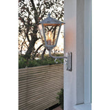 Galvanized Benu Up Light Wall Fixture by Konstsmide