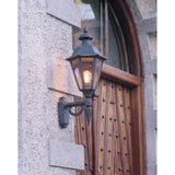 Timeless Elegance: Pallas Victorian Black Outdoor Wall Lantern