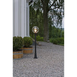 Orion Matte Black Outdoor Lantern Pole