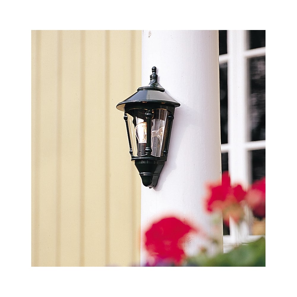 Virgo Eco-Friendly Wall-Mounted Lantern in Green