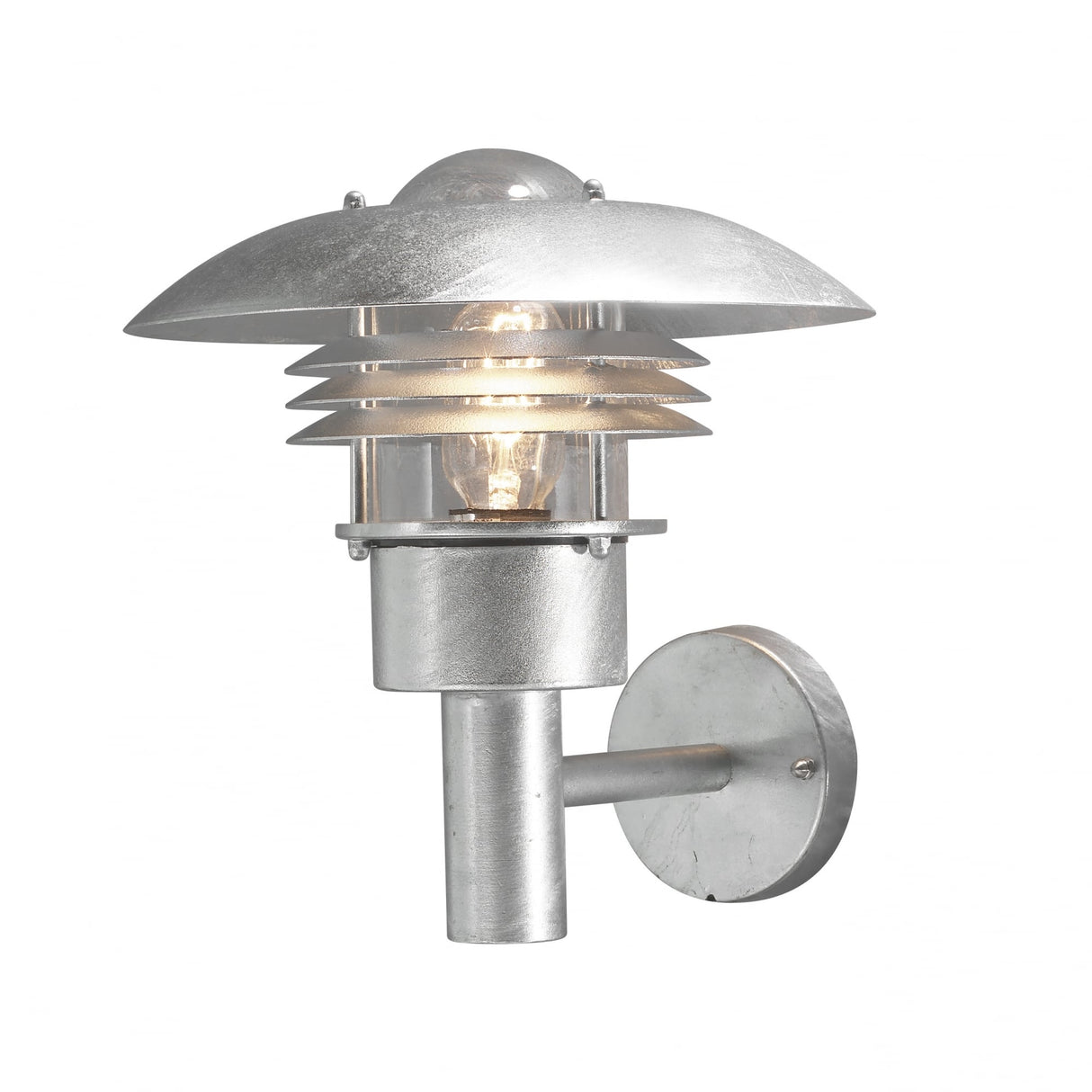 Modena Galvanised Steel Wall Light Fixture