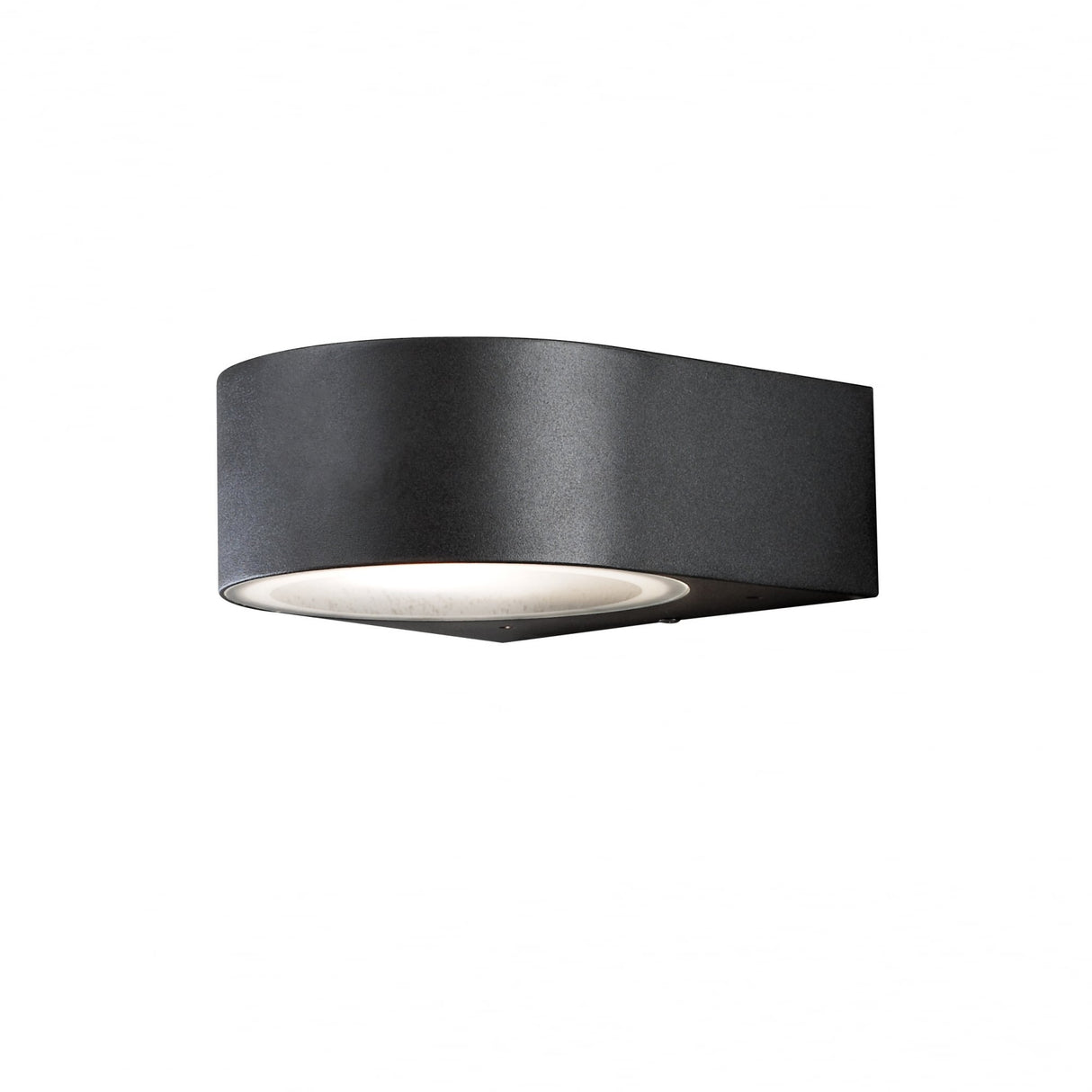Konstsmide Matt Black Teramo Outdoor Wall Light