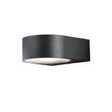 Konstsmide Matt Black Teramo Outdoor Wall Light
