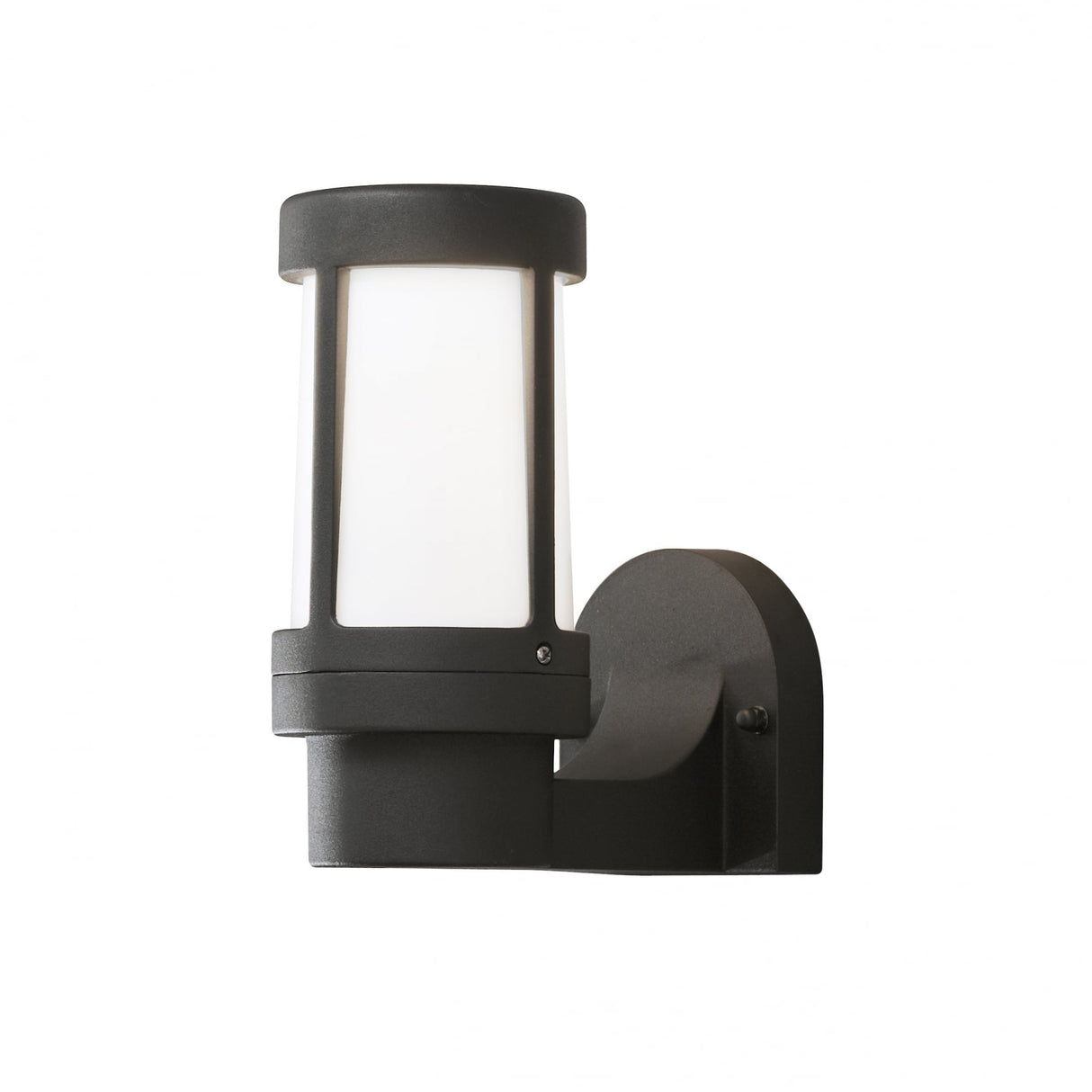 Matt Black Siena Outdoor Wall Light by Konstsmide