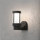 Matt Black Siena Outdoor Wall Light by Konstsmide