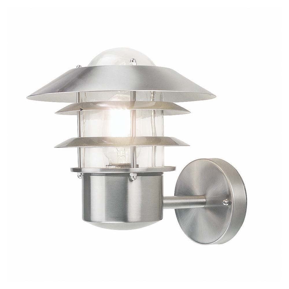 Scandinavian Coastal Stainless Steel Wall Lantern
