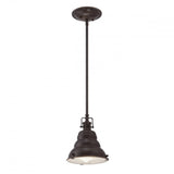 Vintage Palladian Bronze Pendant Light